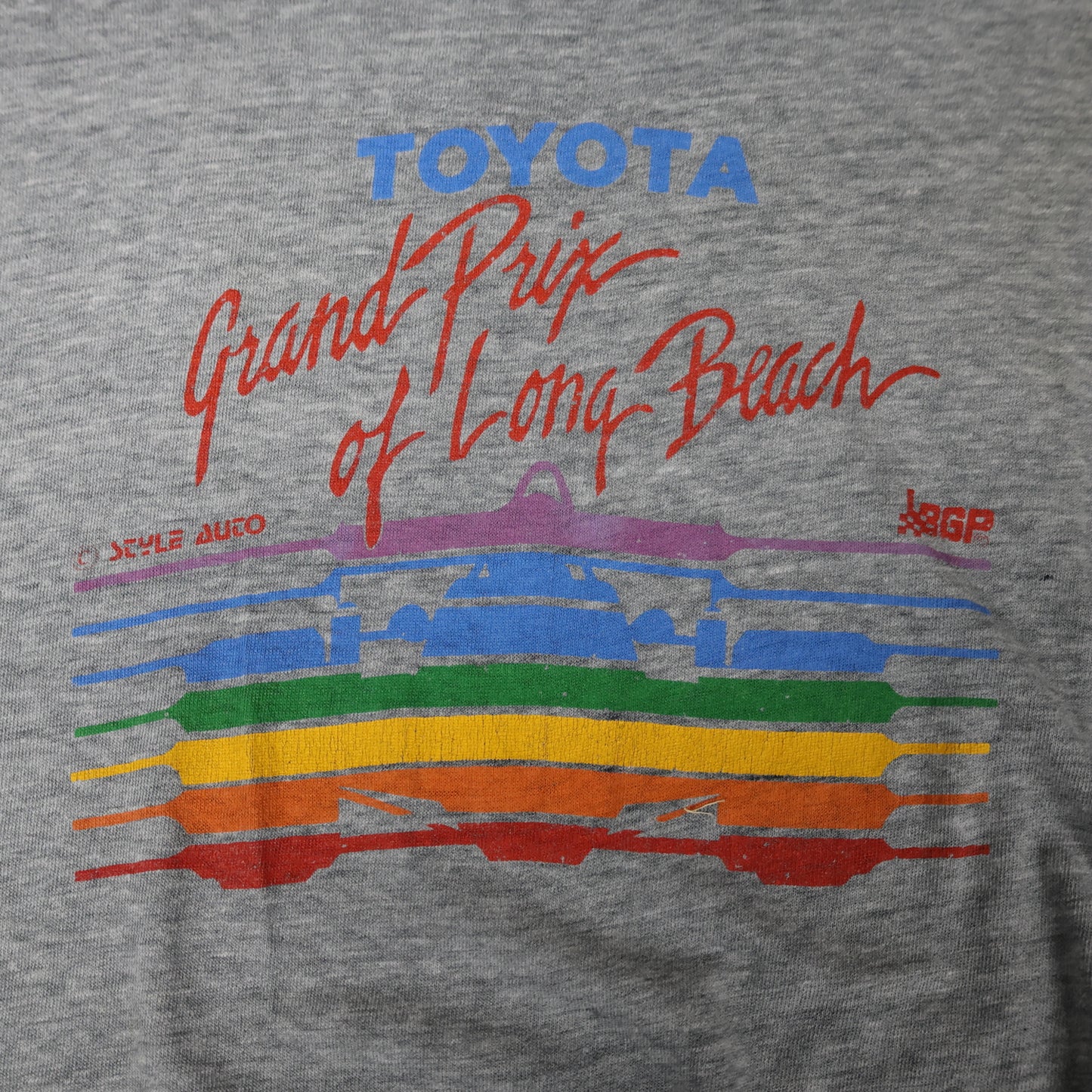 Vintage 1980s Toyota F1 Grand Prix Of Long Beach T-Shirt