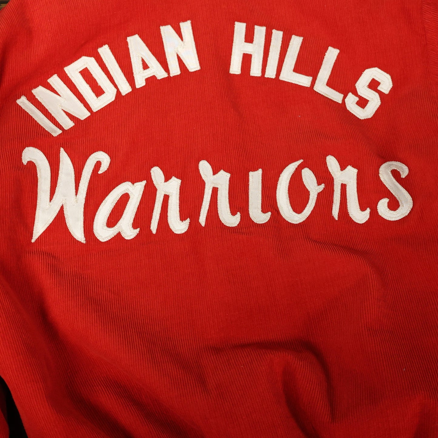 Vintage 1950s Indian Hills Warriors Corduroy Jacket