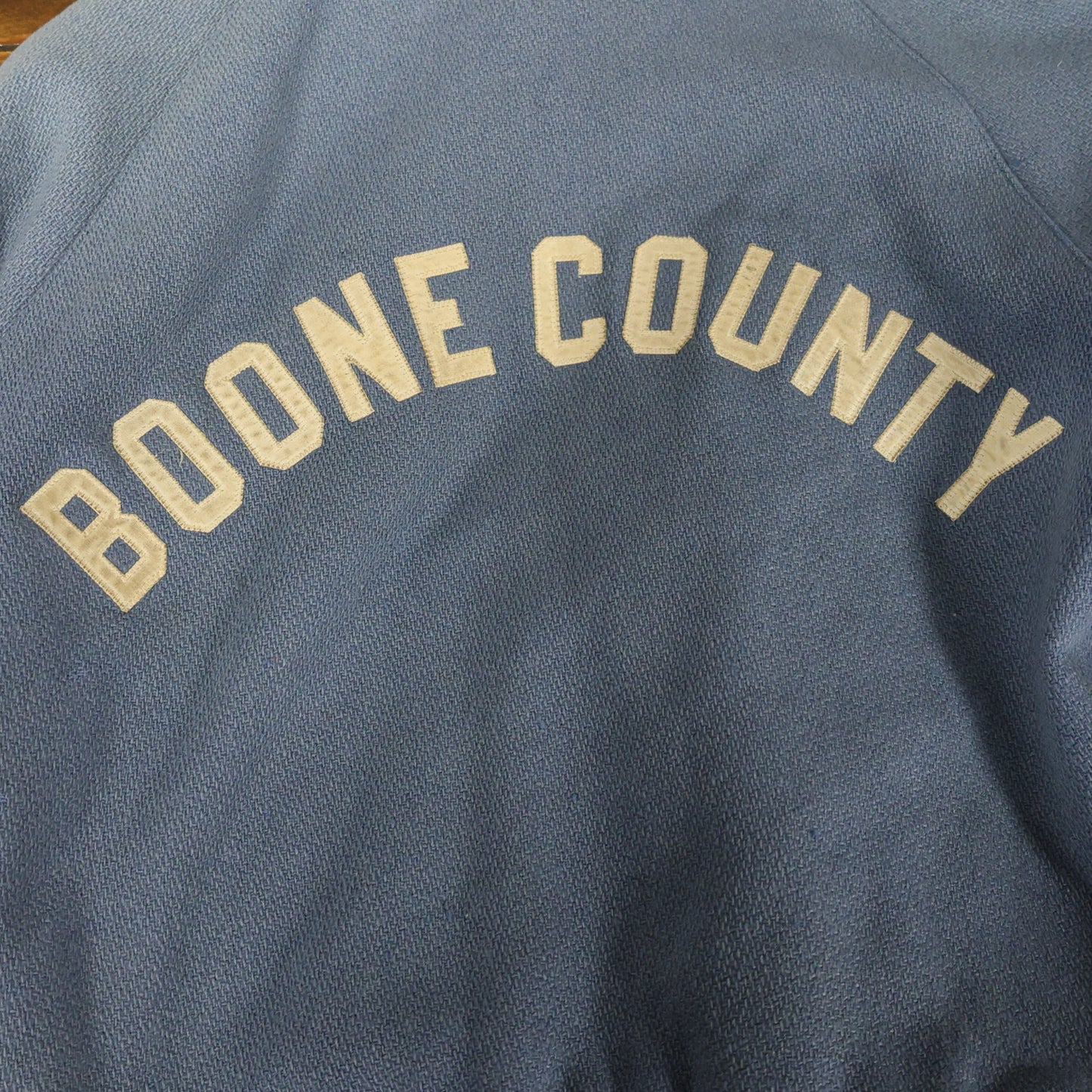 Vintage 1973 Boone County Chainstitch Varsity Jacket