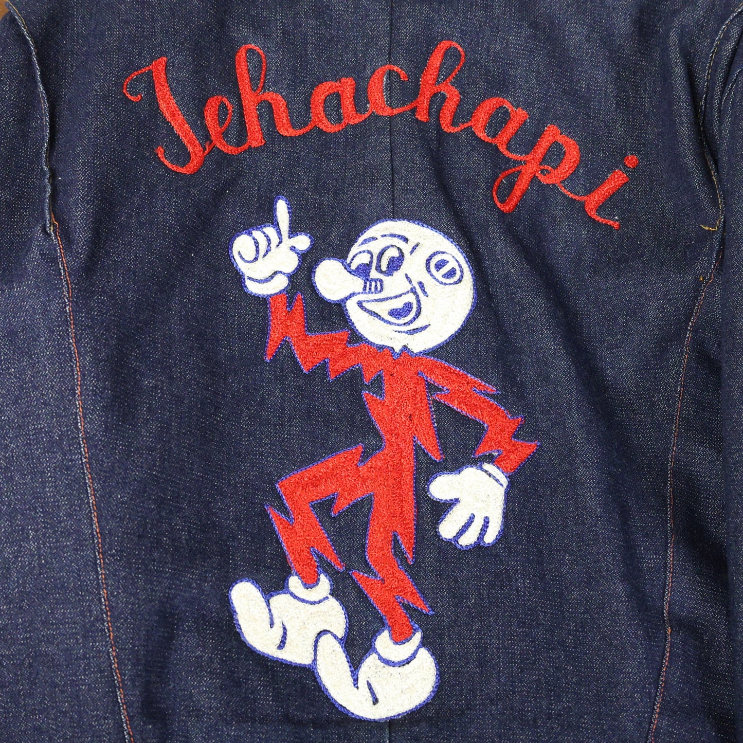 Vintage 1970s Ready Kilowatt Key Dark Wash Denim Jacket