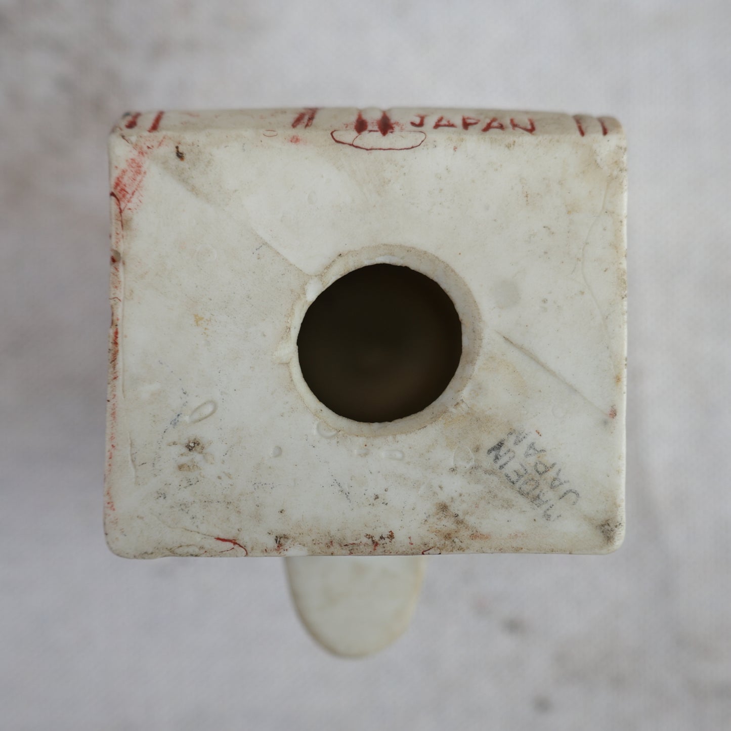 Vintage 1950s Japanese Skull Toothpick Matchstick Holder