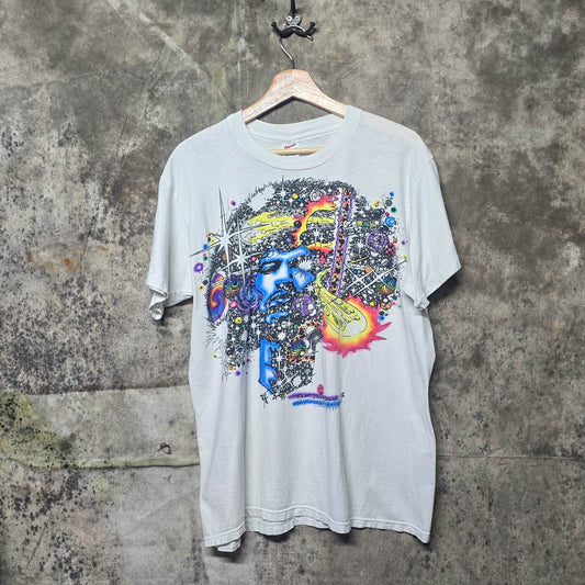 Vintage 1991 Ralph Hawk Mannis Jimi Hendrix Shirt