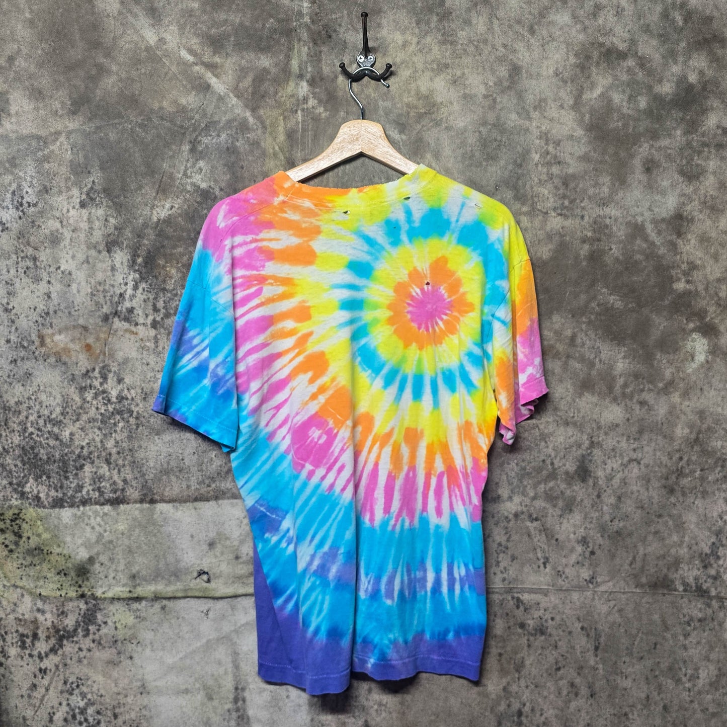 Vintage 1990s Ben & Jerry's Wavy Gravy Tie Dye Shirt