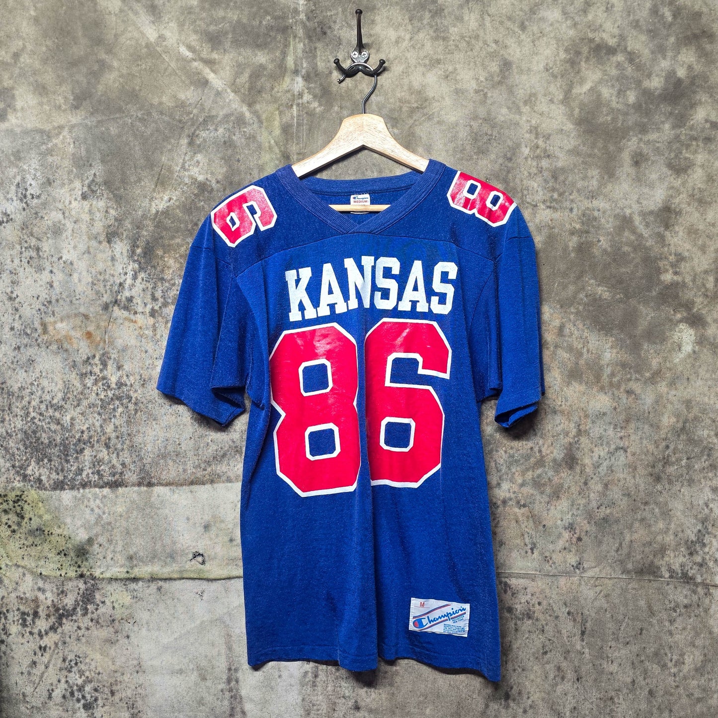Vintage 1980s Kansas University Jersey Shirt