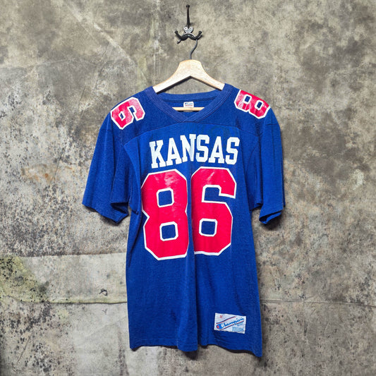 Vintage 1980s Kansas University Jersey Shirt