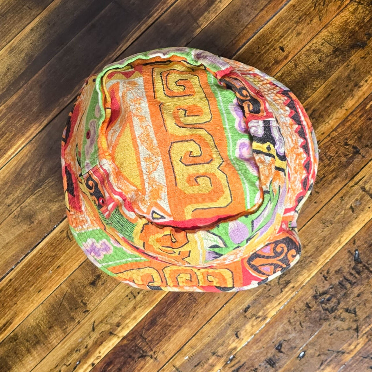 Vintage 1960 Hawaiian Bucket Hat