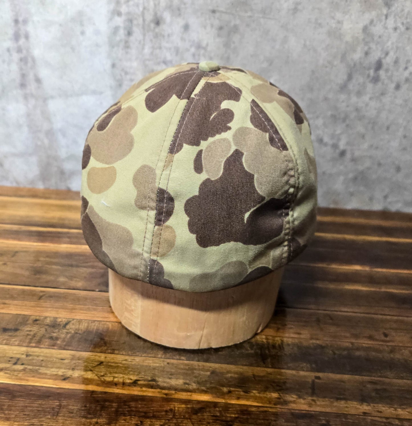 1980s Duck Camo Insulated Hunting Cap