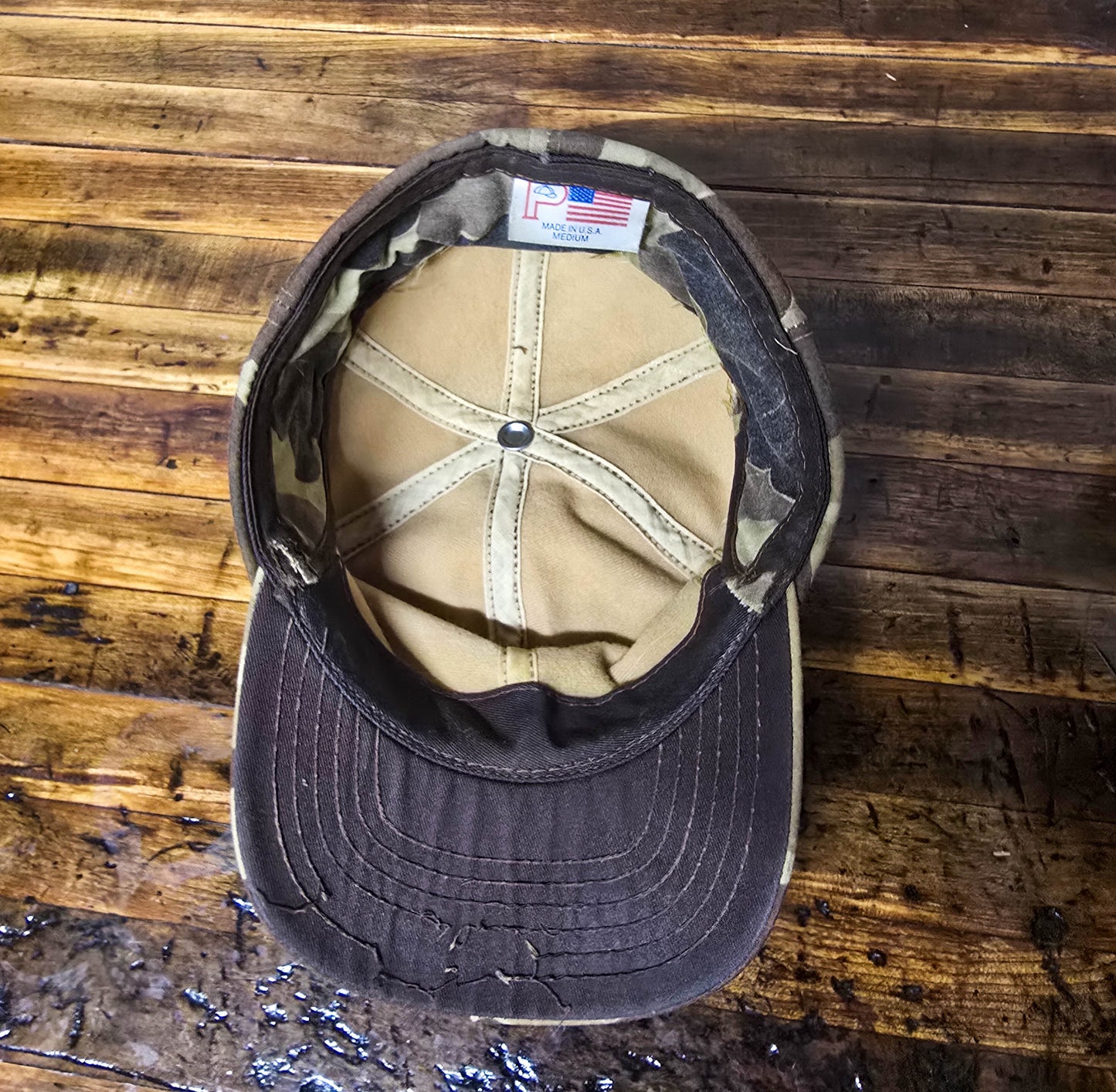 1980s Duck Camo Insulated Hunting Cap