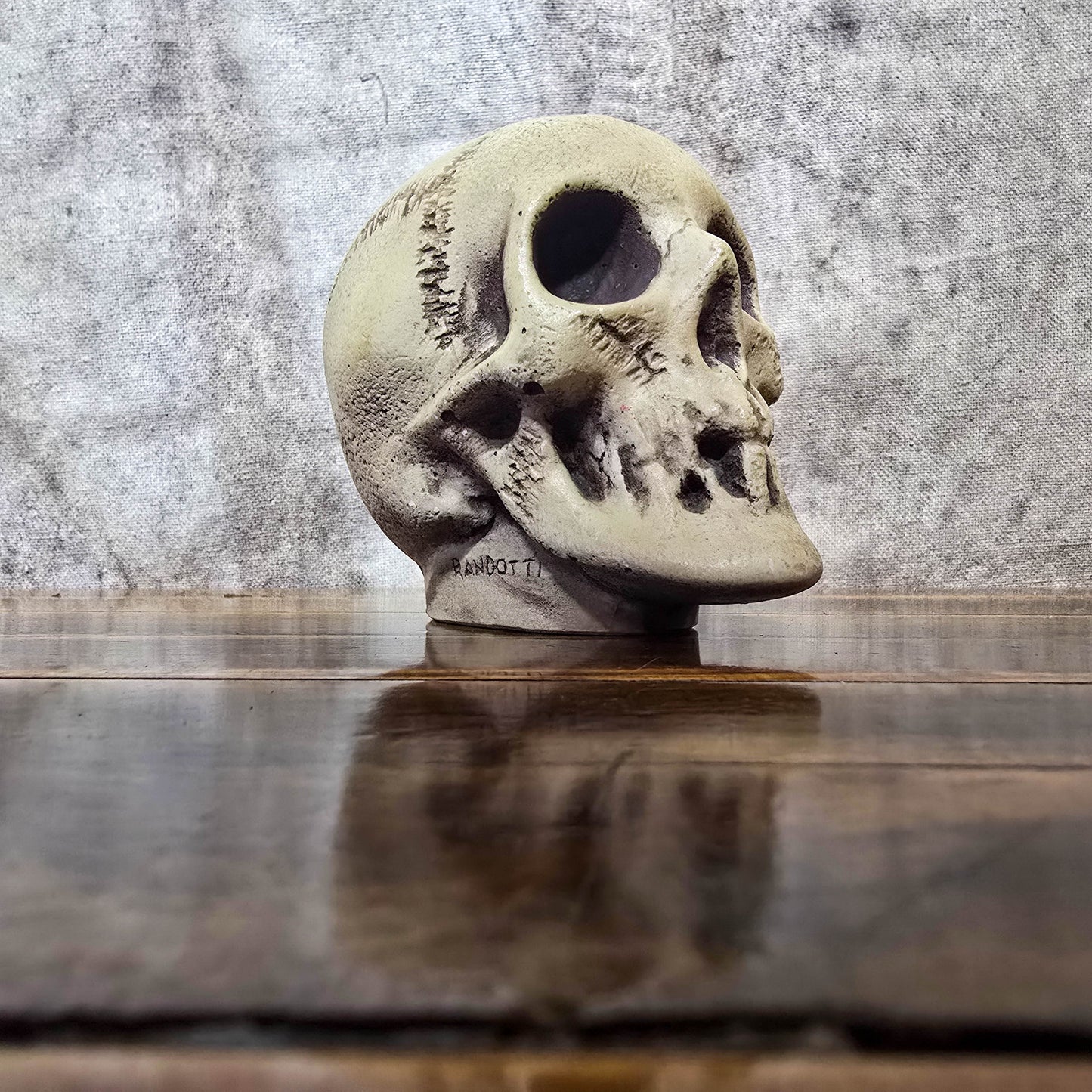 1970s Disneyland Randotti Glow-In-The-Dark Skull
