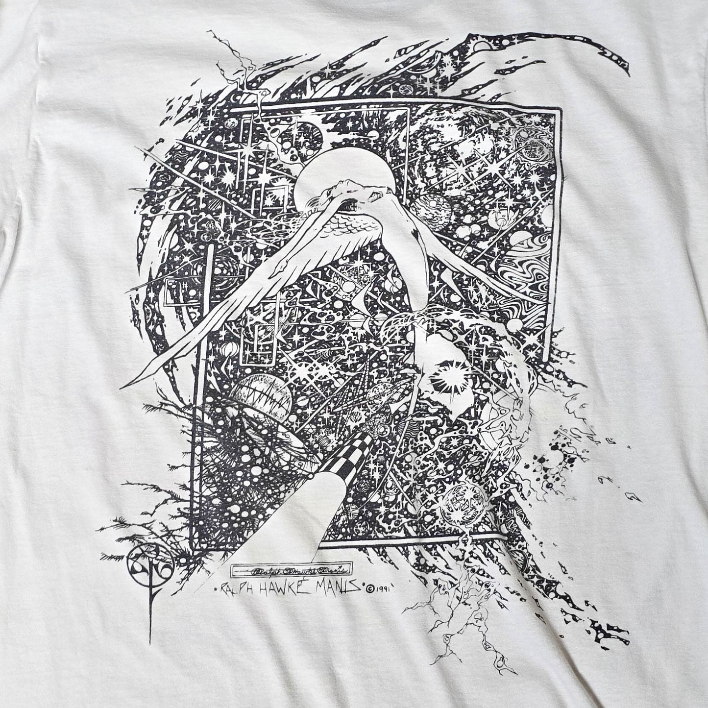 Vintage 1991 Ralph Hawk Mannis Jimi Hendrix Shirt