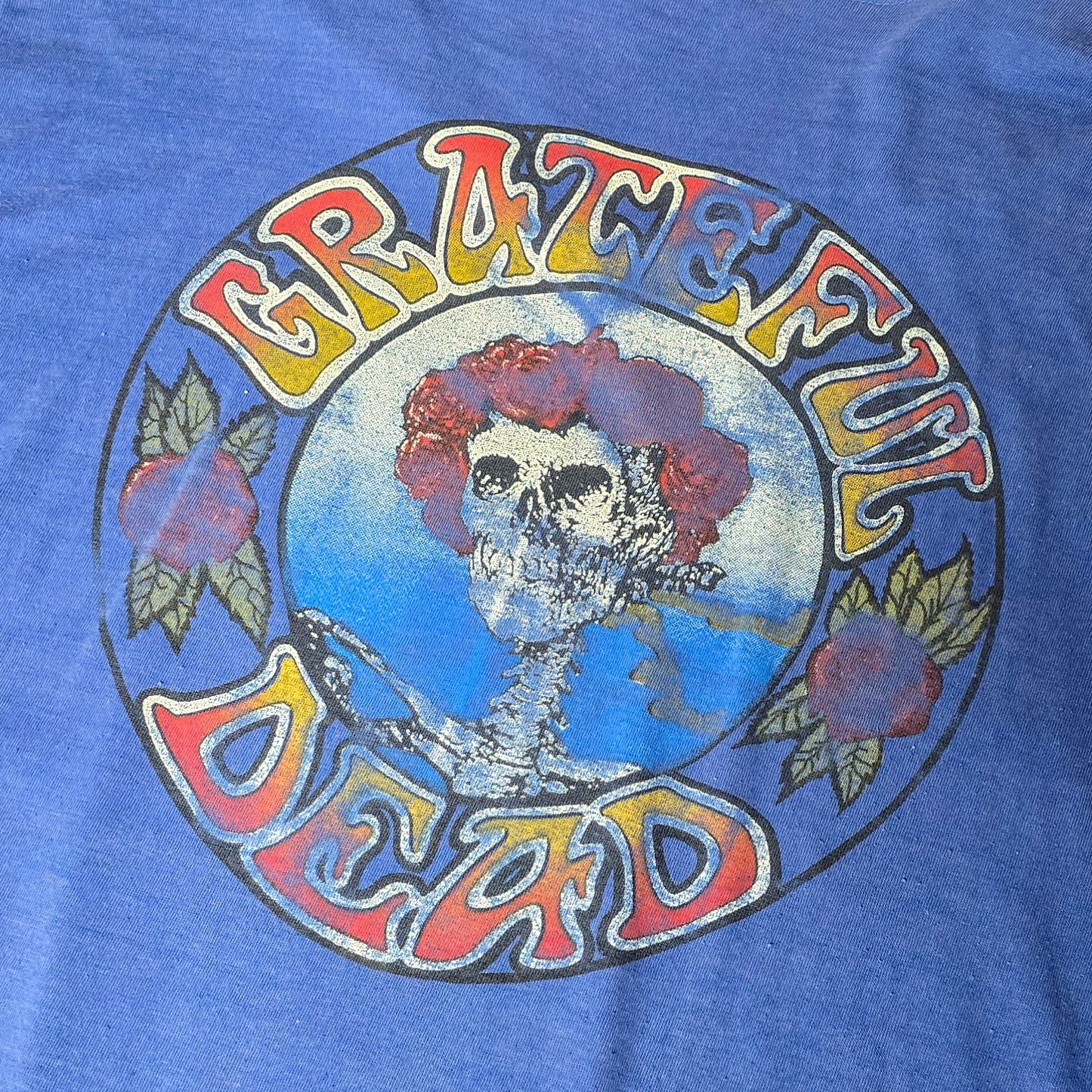 Vintage 1970s Grateful Dead V-Neck Ringer Shirt