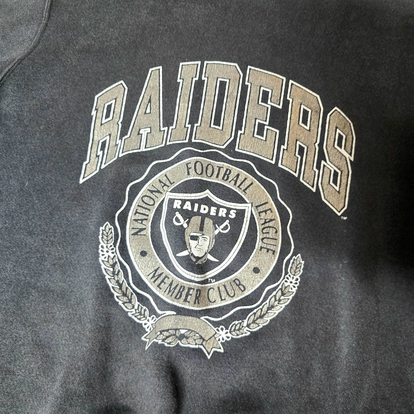 Vintage 1990s Nutmeg Raiders Crewneck Sweatshirt