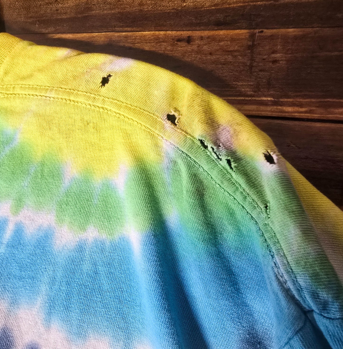Vintage 1991 Jerry Jaspar Designs Sun Tie Dye Shirt