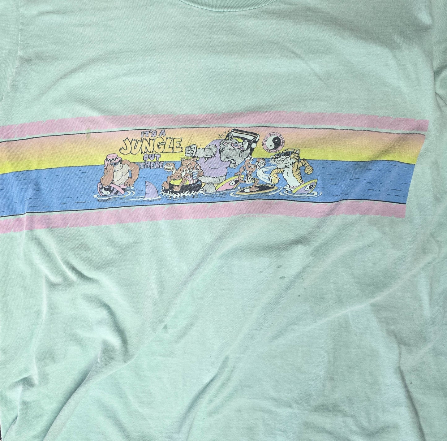 Vintage 1980s T&C Surf Designs It’s A Jungle Out There
