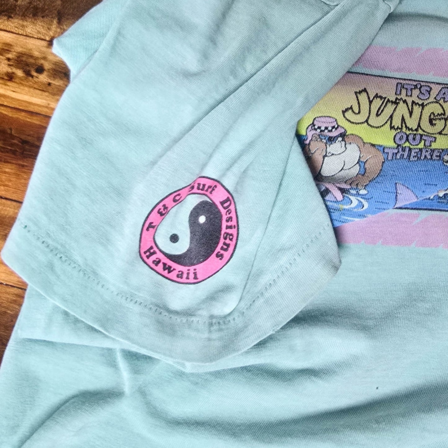 Vintage 1980s T&C Surf Designs It’s A Jungle Out There