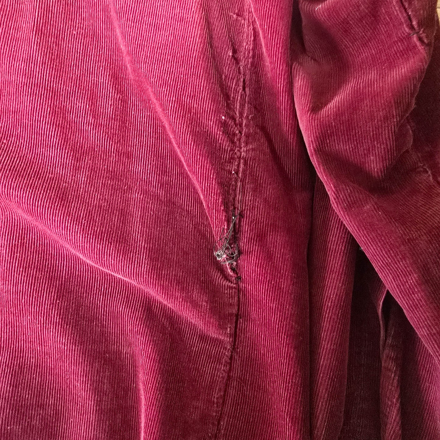 Vintage 1950s Corduroy Pilgrim Button Down Shirt