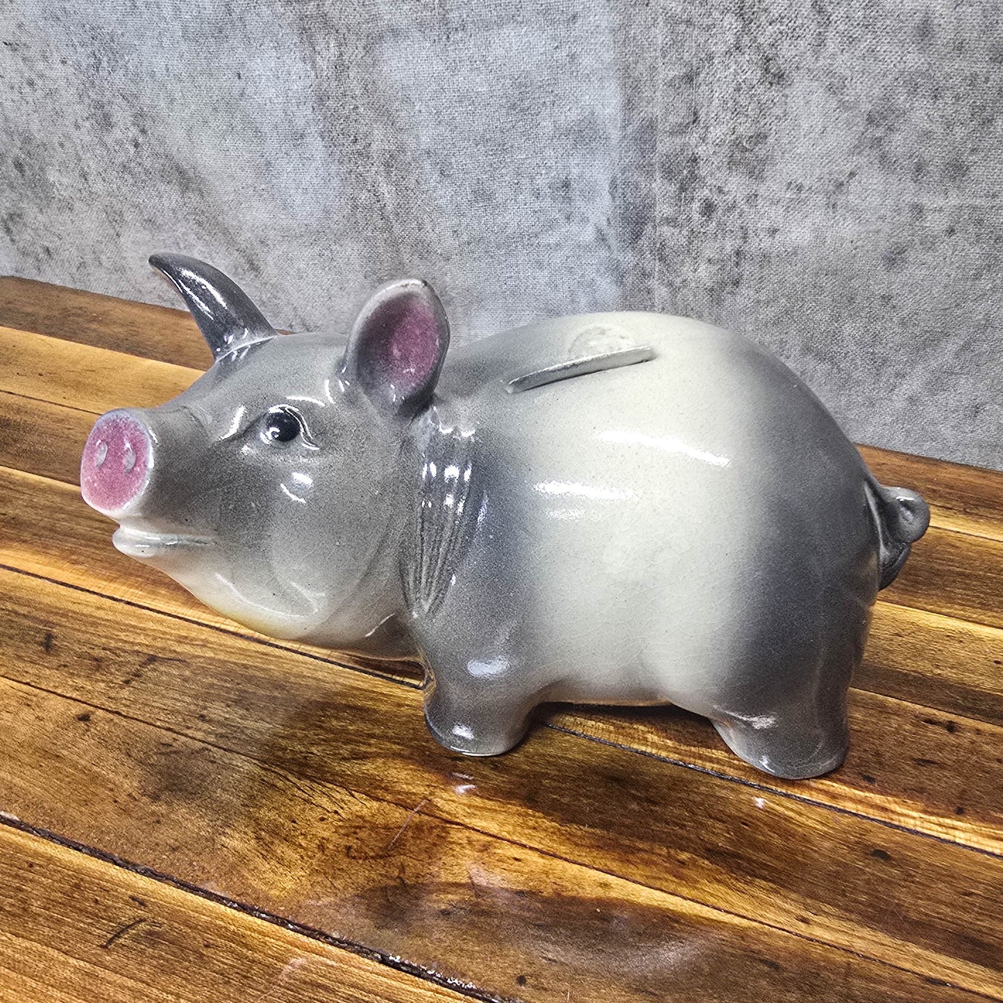 Vintage 1950s Ceramic Piggy Bank