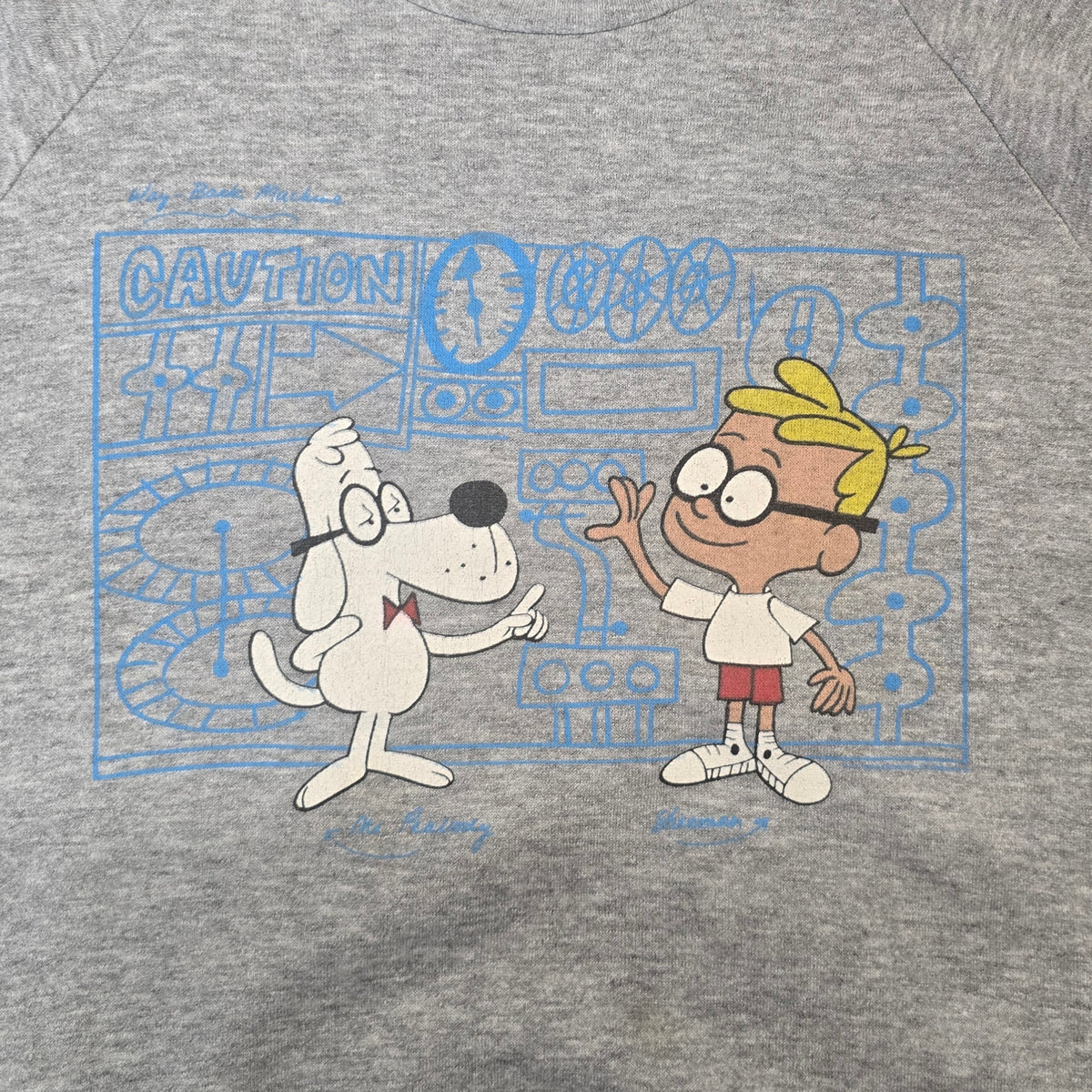 Vintage 1980s Mr. Peabody and Sherman Crewneck Sweatshirt