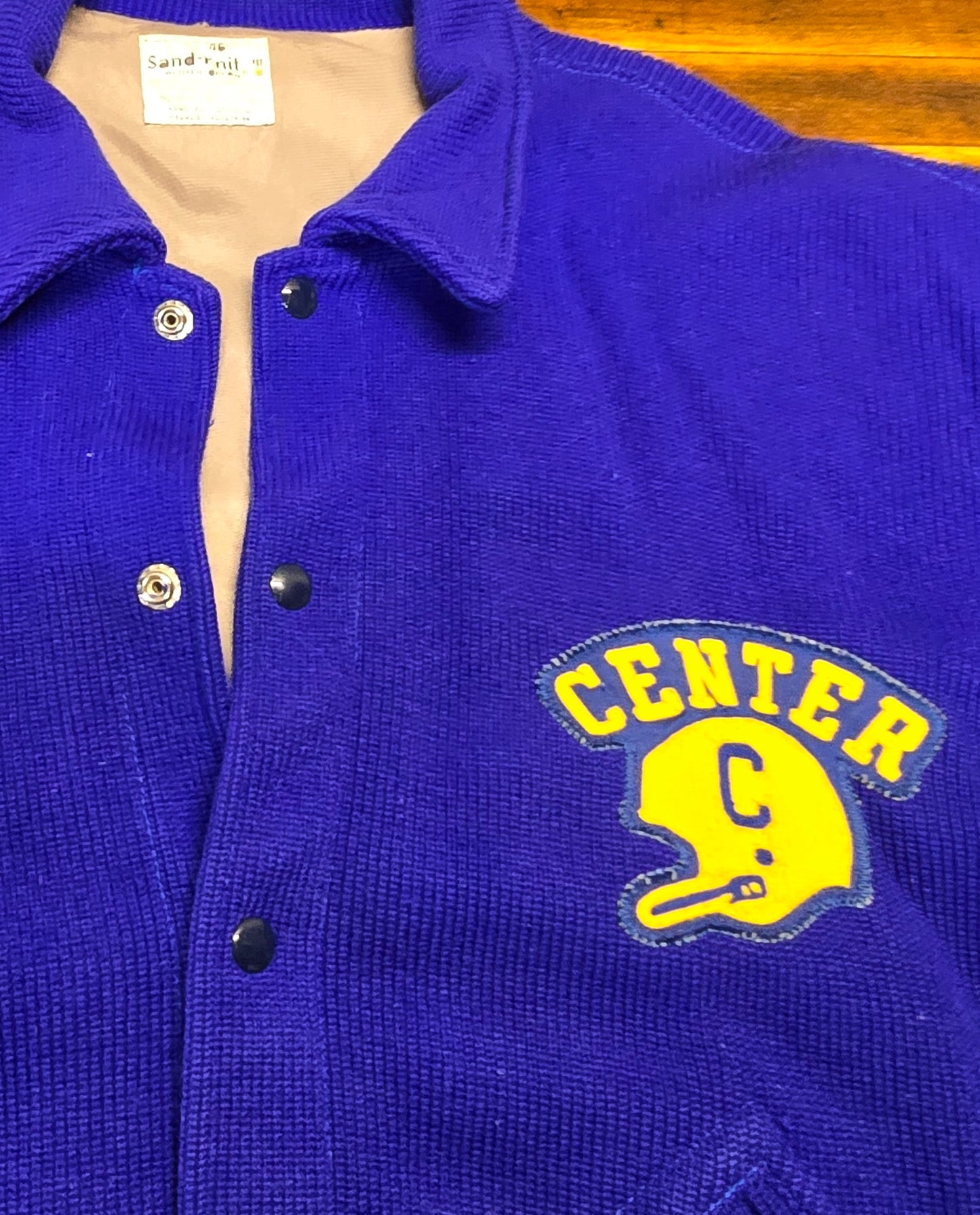 Vintage 1960s Center High School Varsity Jacket