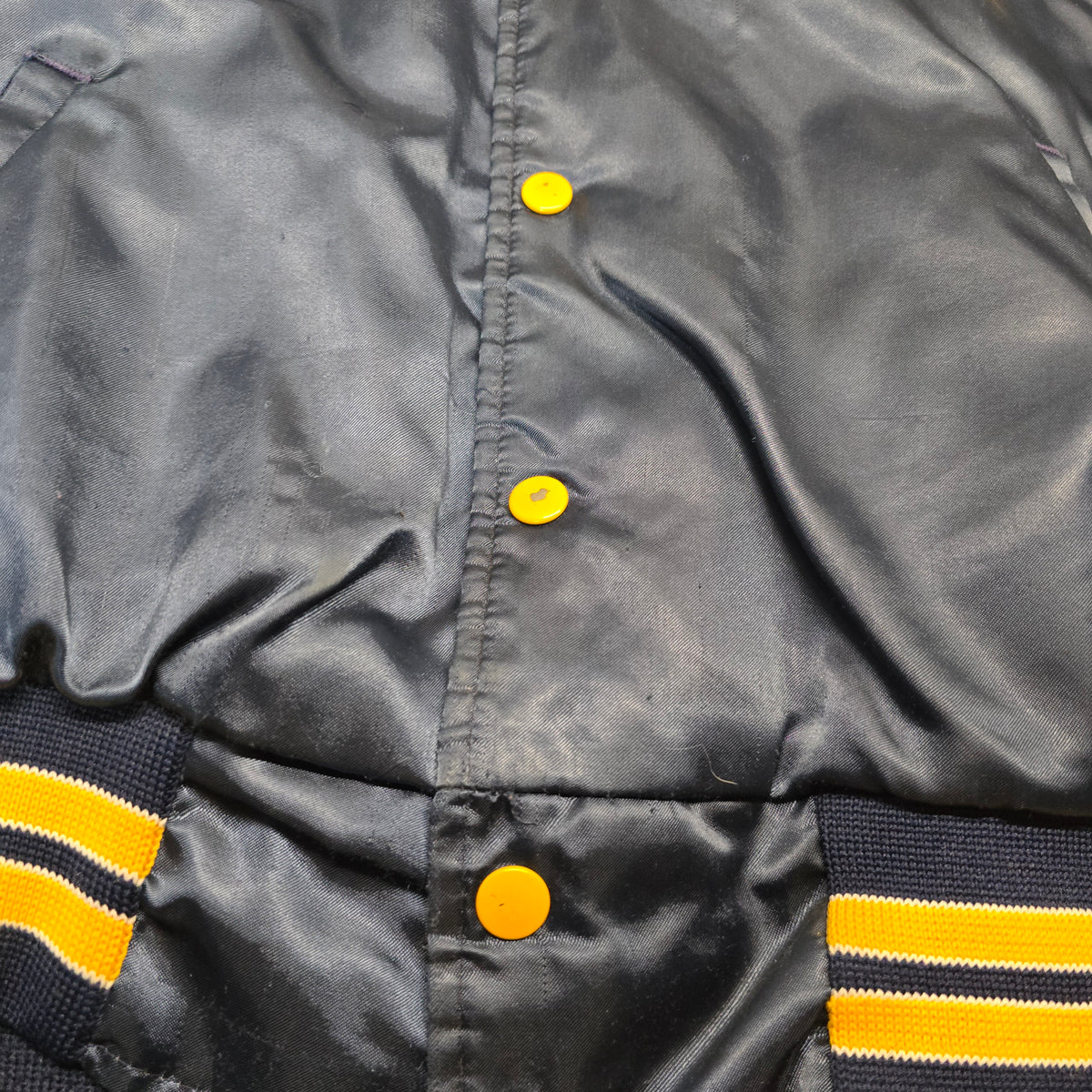 Vintage 1980s Seagram Satin Jacket