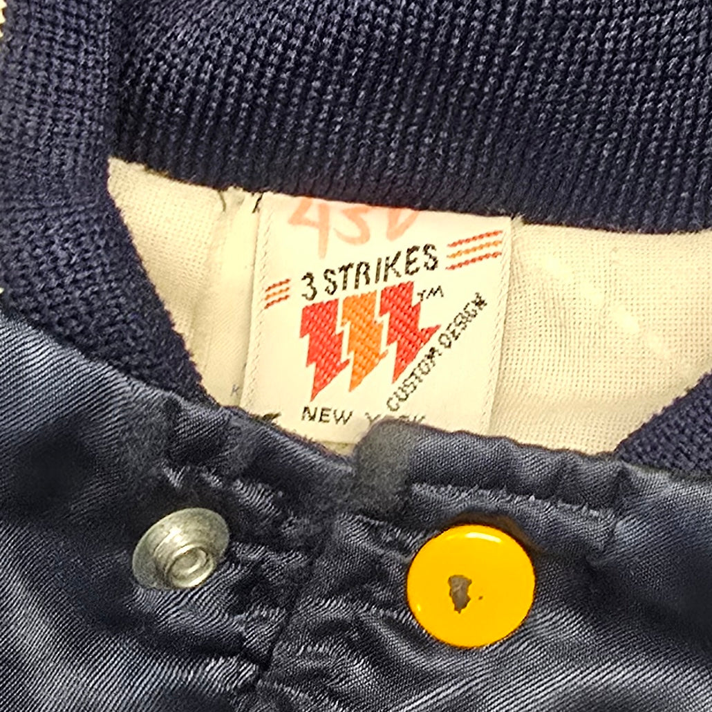 Vintage 1980s Seagram Satin Jacket