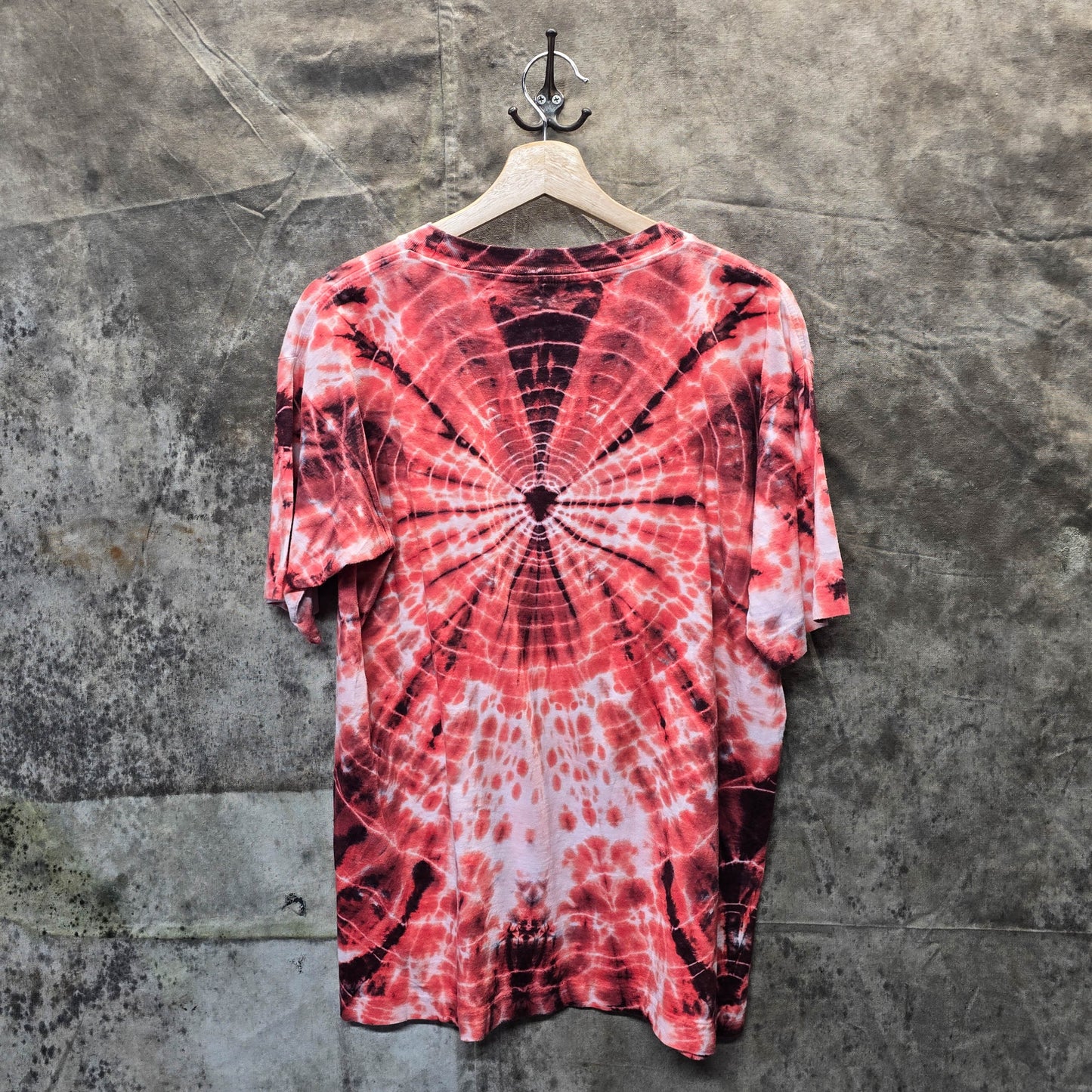 Vintage 1988 Symmetria Anthrax Not Man Tie Dye Shirt