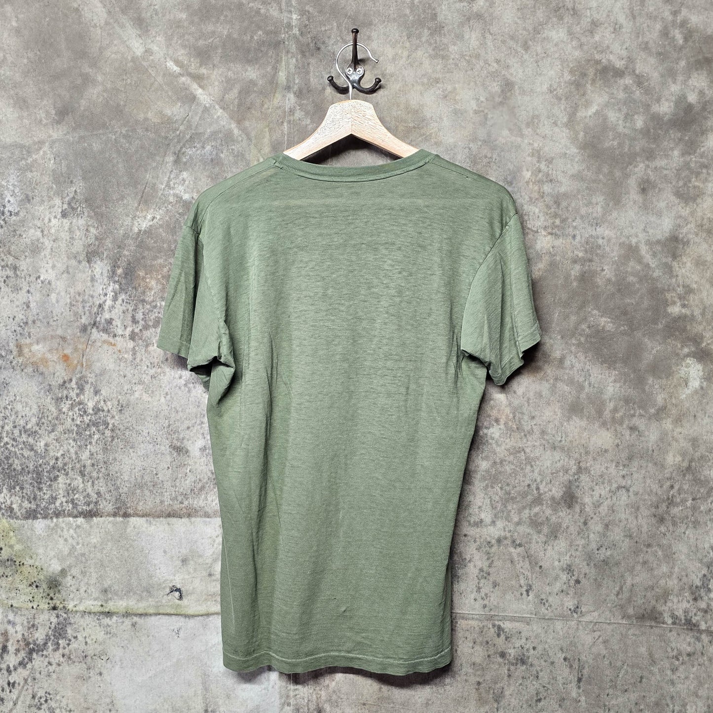 1960s Vietnam Boatneck Military Green Undershirt