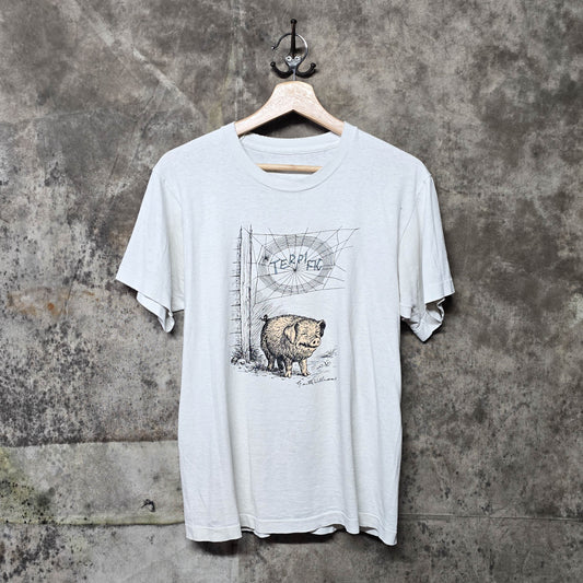 Vintage 1980s Charlotte’s Web Wilbur Terrific Garth Williams Shirt
