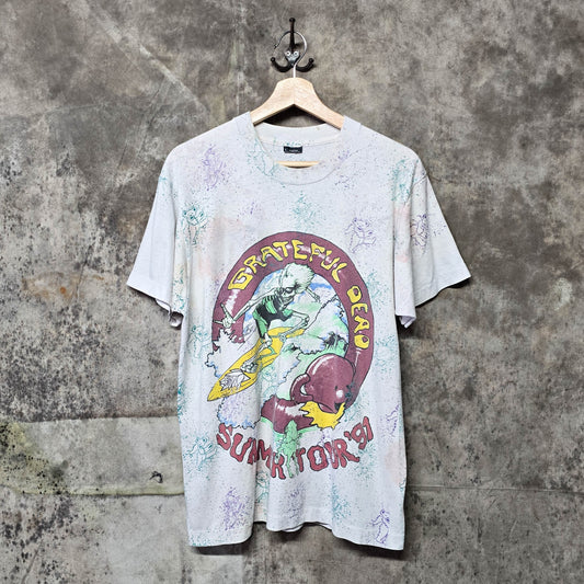 Vintage 1991 Grateful Dead Summer Tour All Over Print (AOP) Shirt