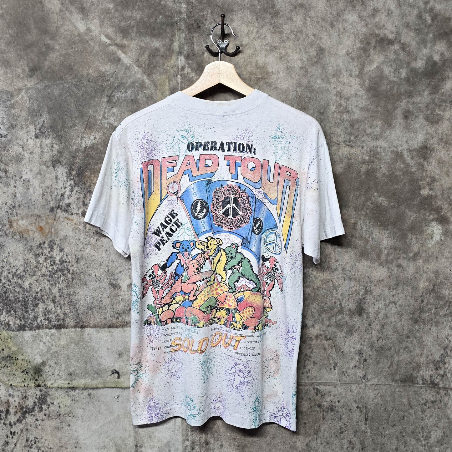 Vintage 1991 Grateful Dead Summer Tour All Over Print (AOP) Shirt
