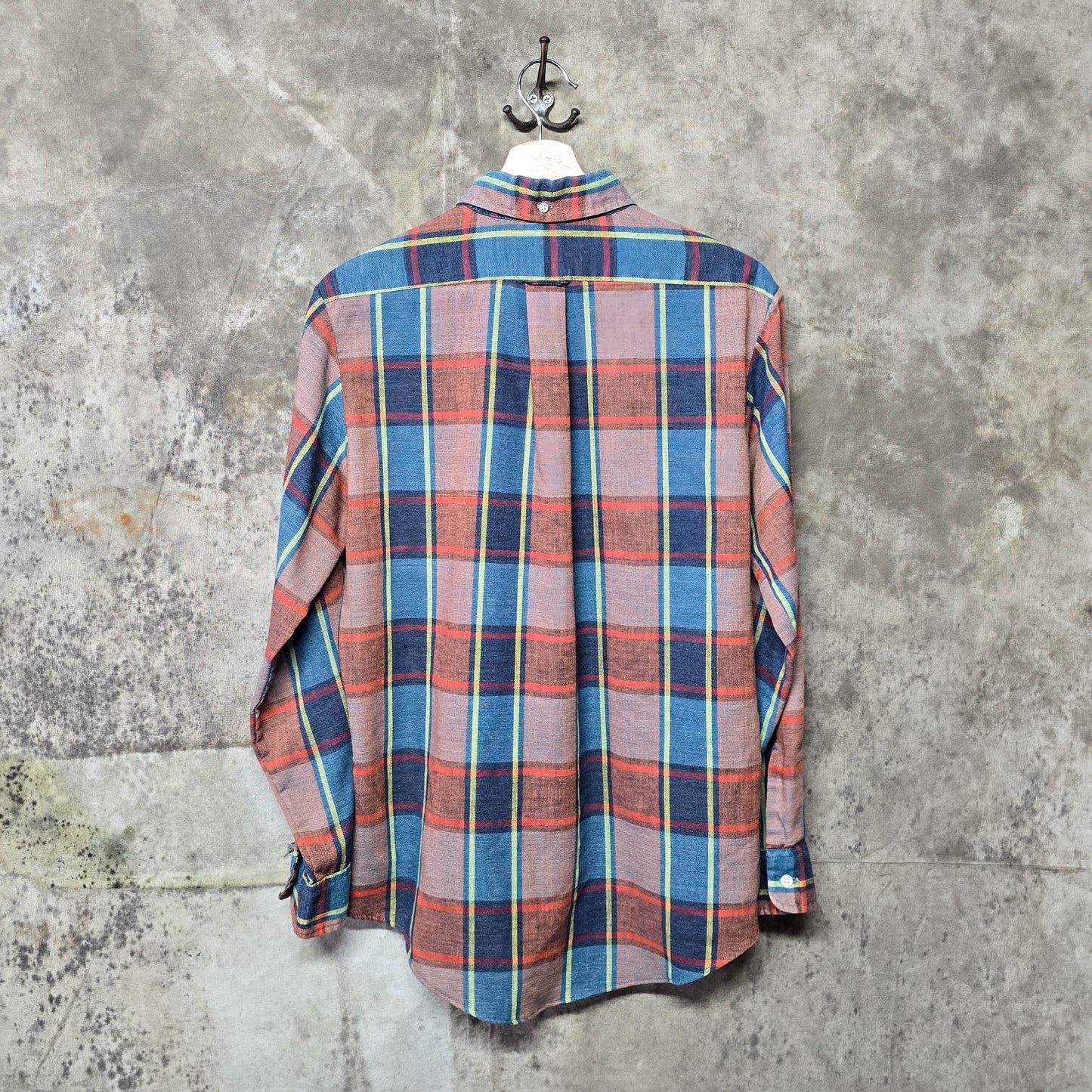 Vintage 1960’s Towncraft Lightweight Plaid Button Down Shirt