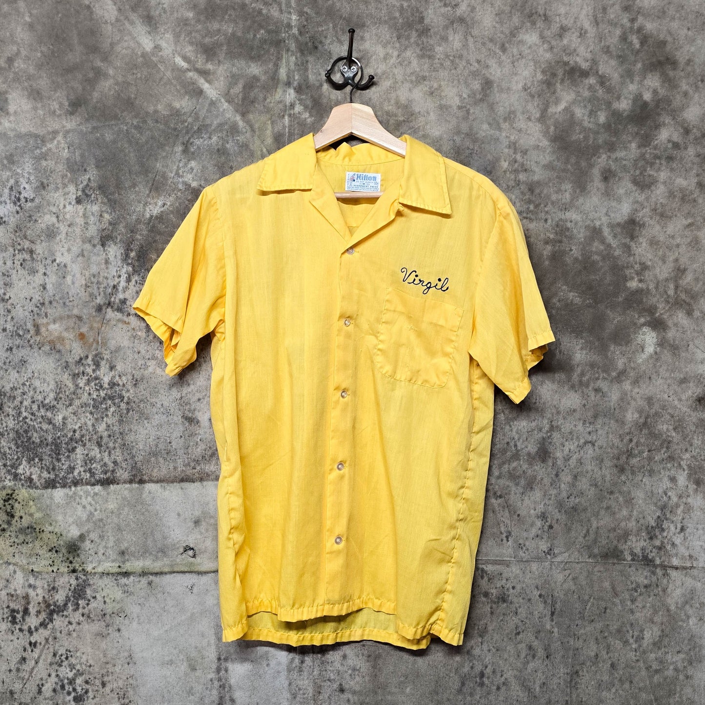 Vintage 1960s Powell Photography Topeka, Kansas Bowling Shirt