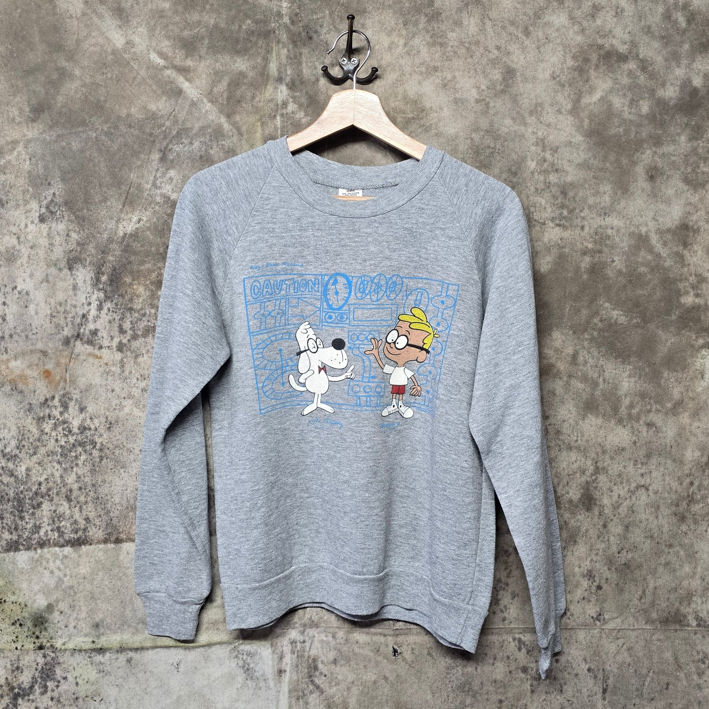 Vintage 1980s Mr. Peabody and Sherman Crewneck Sweatshirt