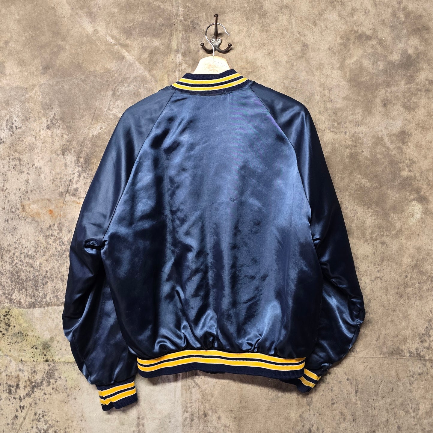 Vintage 1980s Seagram Satin Jacket