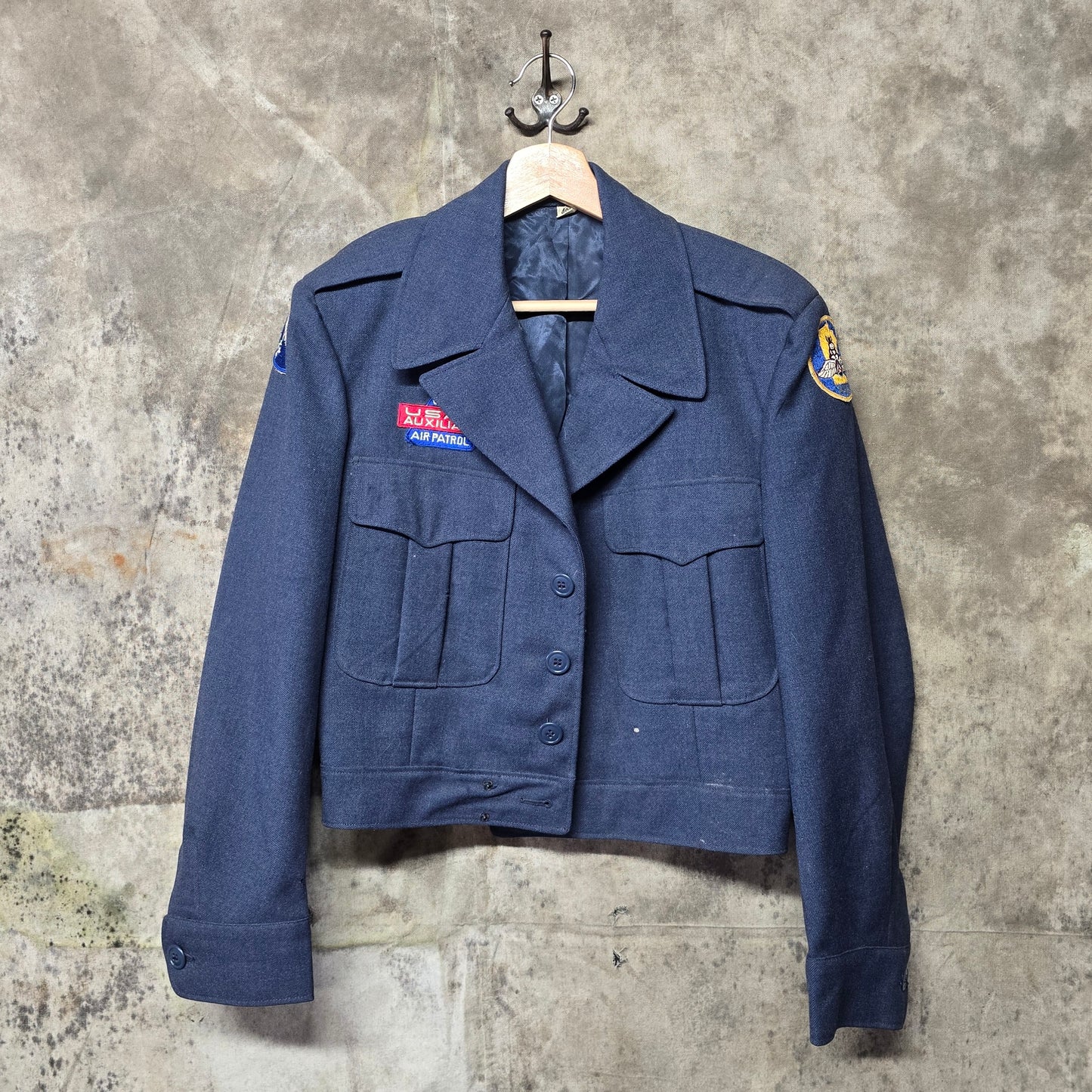 Vintage 1950s USAF Auxiliary Civil Air Patrol Uniform Jacket