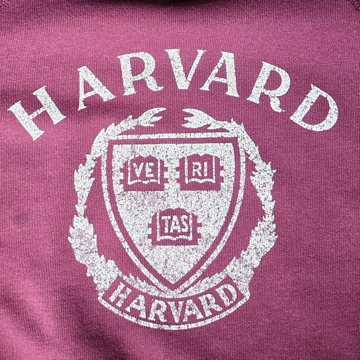 Vintage 1980s Harvard Champion Blue Bar Crewneck Sweatshirt