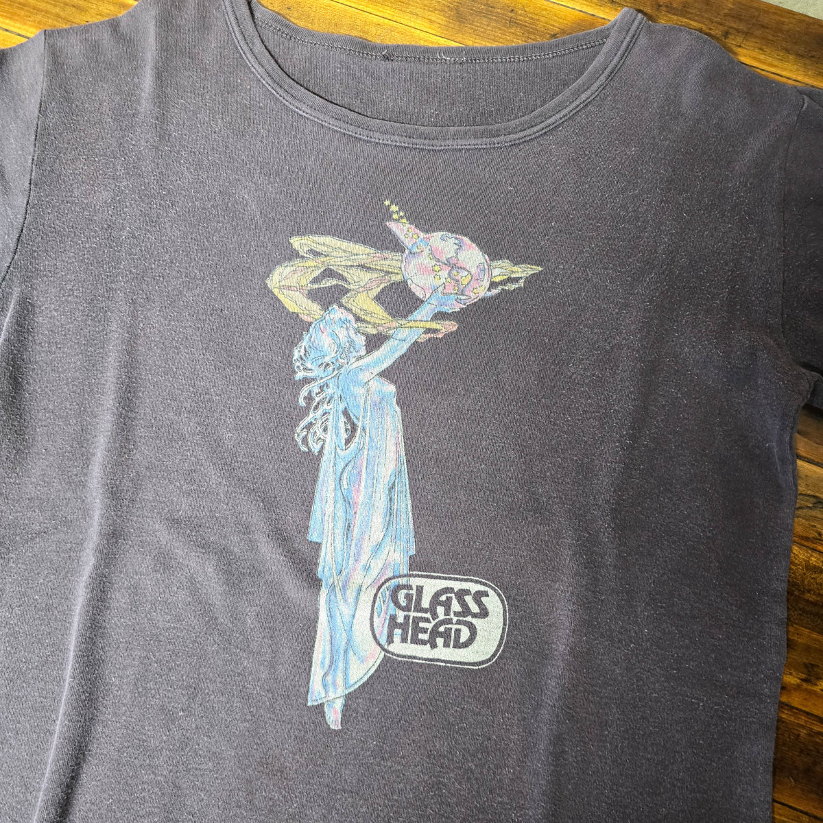 Vintage 1970s Glass Head Shop Shirt