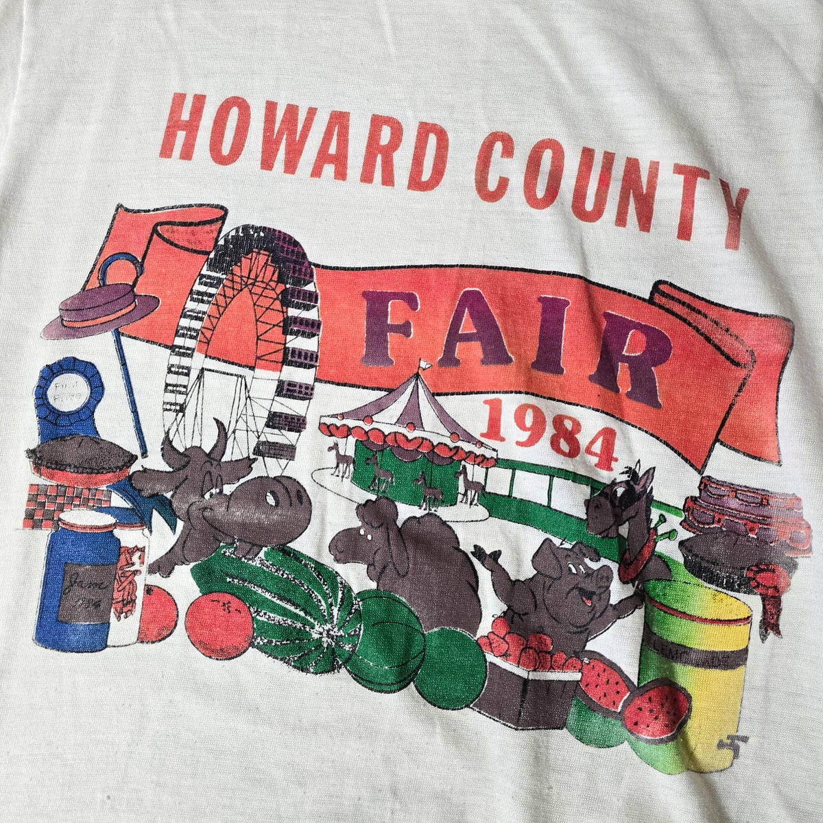 Vintage 1984 Howard County Fair Shirt