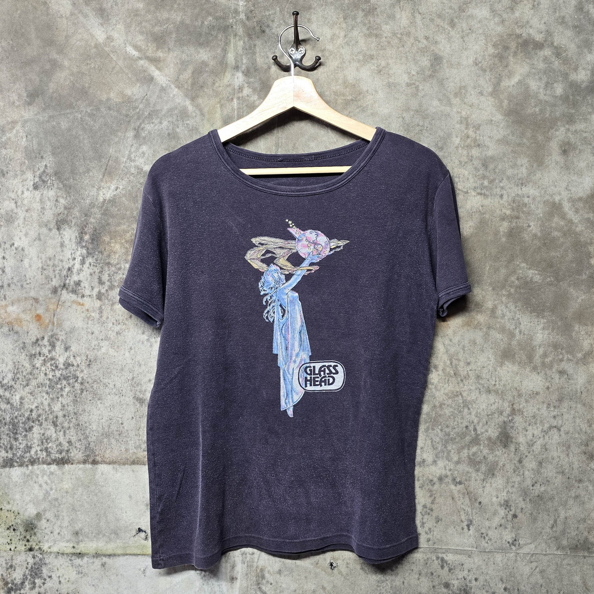 Vintage 1970s Glass Head Shop Shirt
