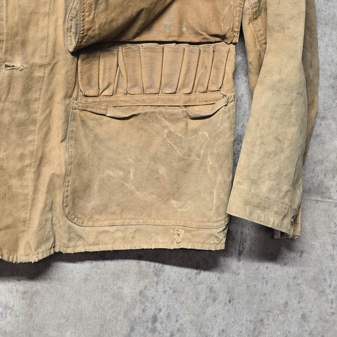 Vintage 1930s Montgomery Wards Western Field Duck Canvas Hunting Jacket