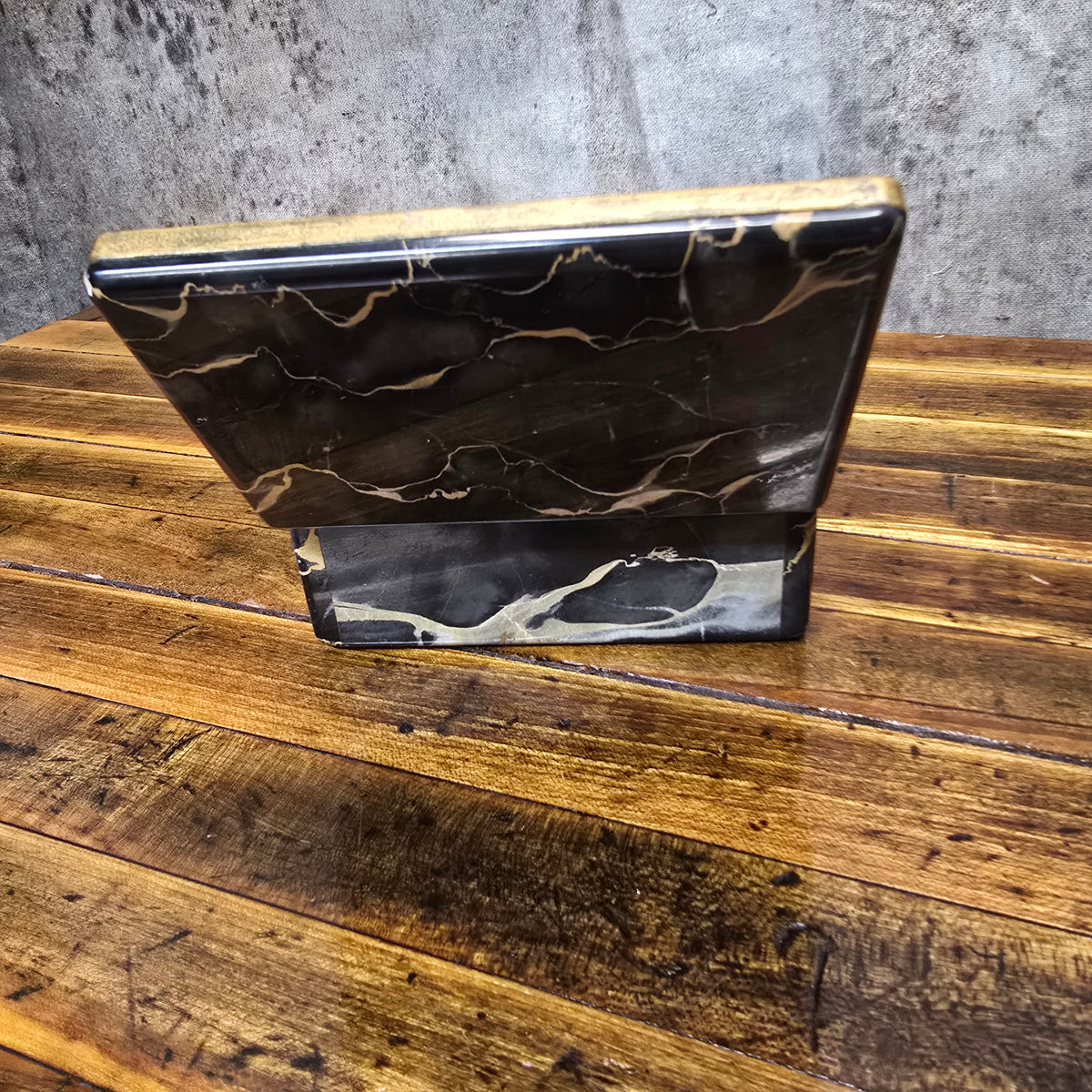Vintage 1980s Marble Box