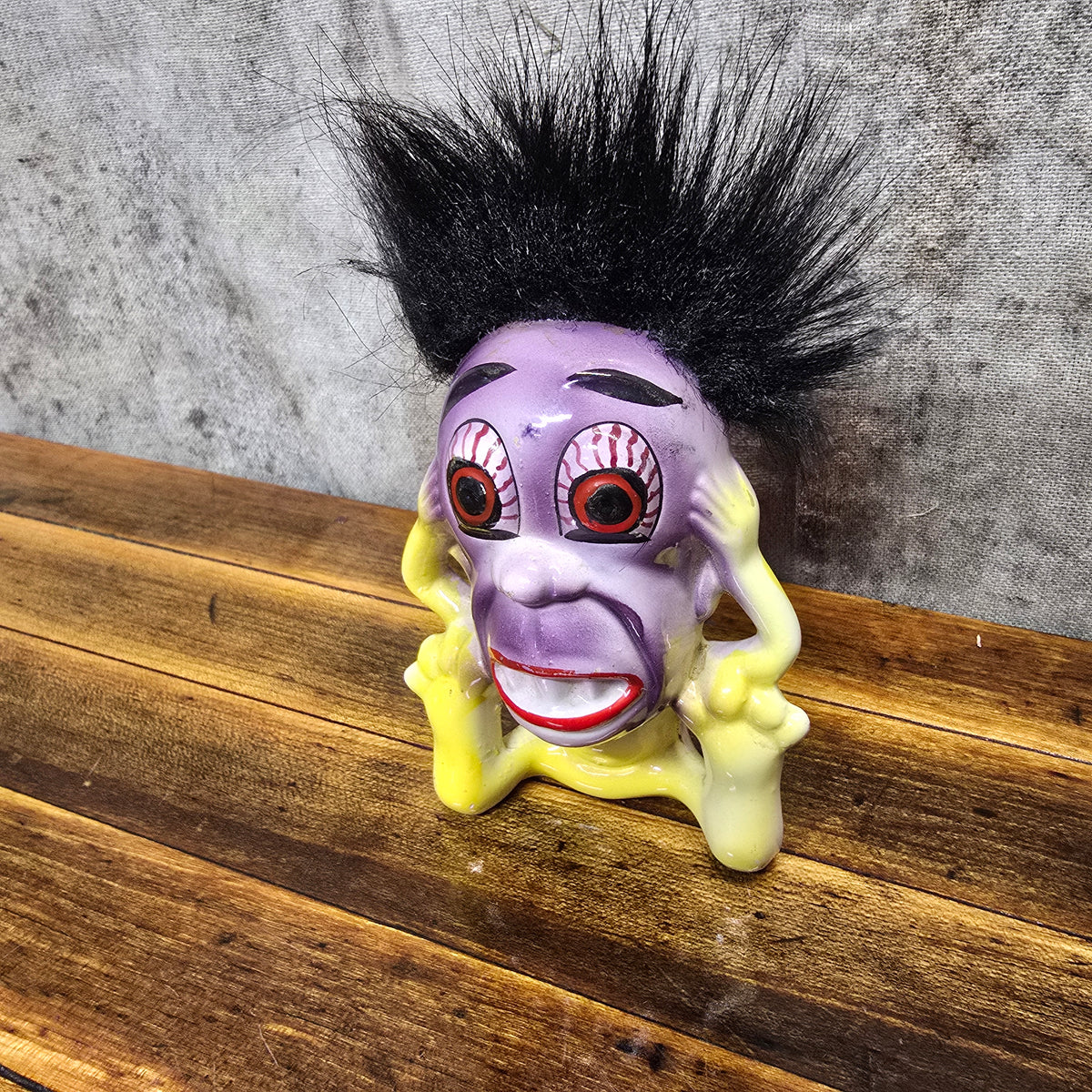 Vintage 19560s Kreiss & Company Psycho Ceramics Novelty Figurine