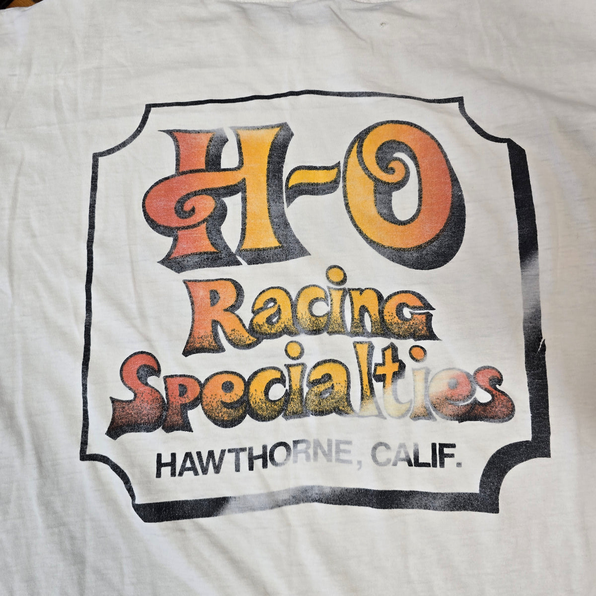 Vintage 1970s Pontiac H-O Racing Specialties Hawthorne CA Shirt