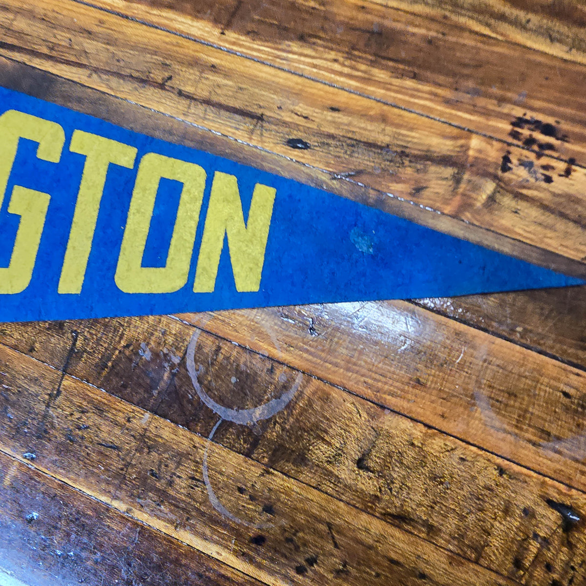 Vintage 1950s Lexington Minute Man Pennant
