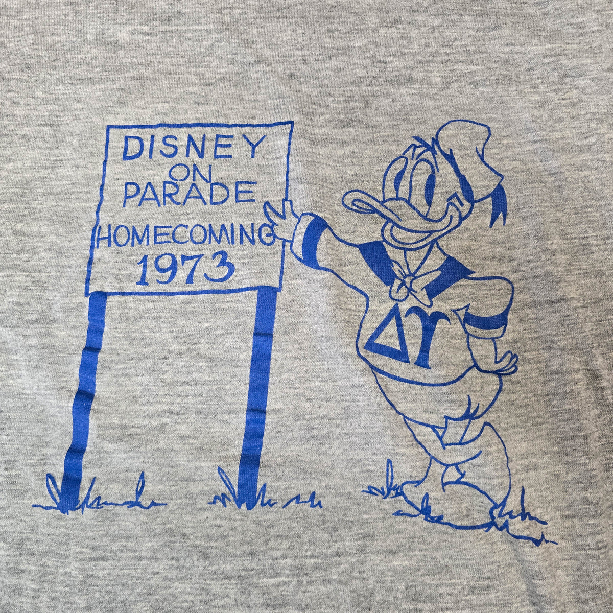 Vintage 1973 Disney On Parade Homecoming Shirt