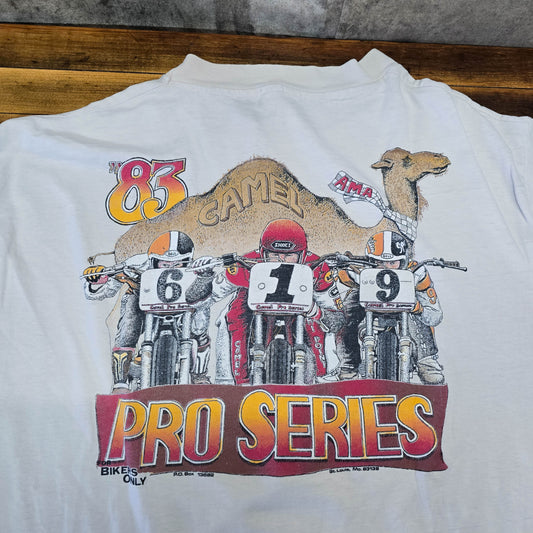 Vintage 1983 Camel AMA Pro Series Houston Shirt