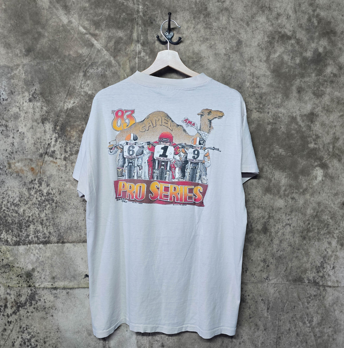 Vintage 1983 Camel AMA Pro Series Houston Shirt
