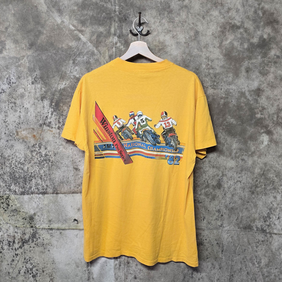Vintage 1982 The Mile Springfield Motocyclist Shirt