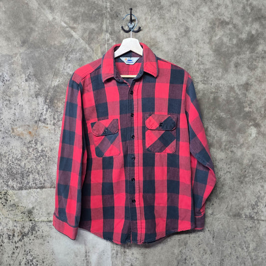 Vintage Sunshine Mountain Products Plaid Flannel Longsleeve Button Down Shirt