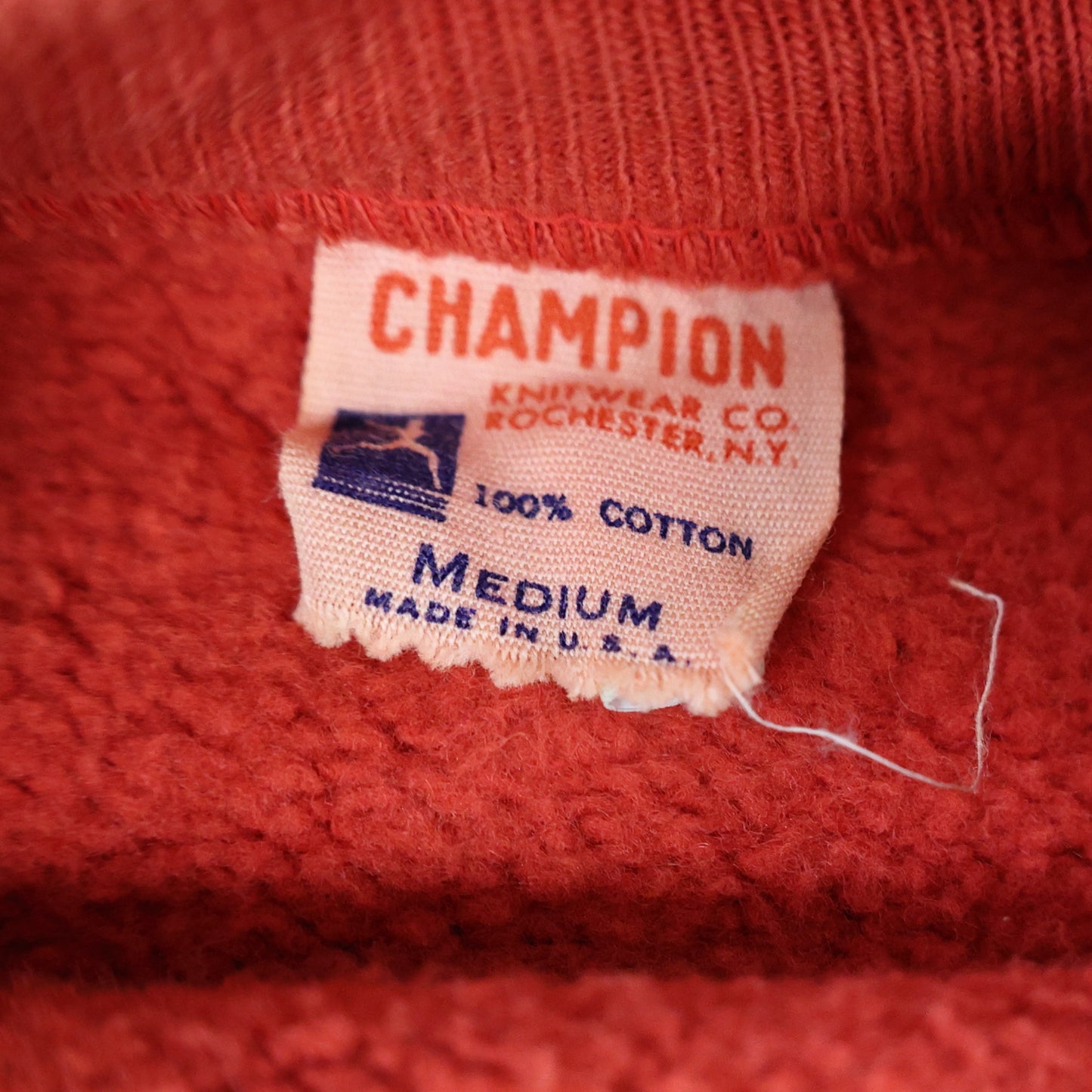 Vintage 1960s Champion Richland Rebels Highschool Crewneck Sweatshirt